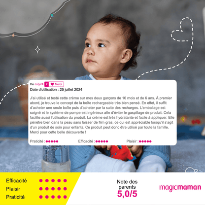 Kit Soin Réparateur "Pour explorer" • Crème DOUTOPIA + Boîtier Cosmonaute
