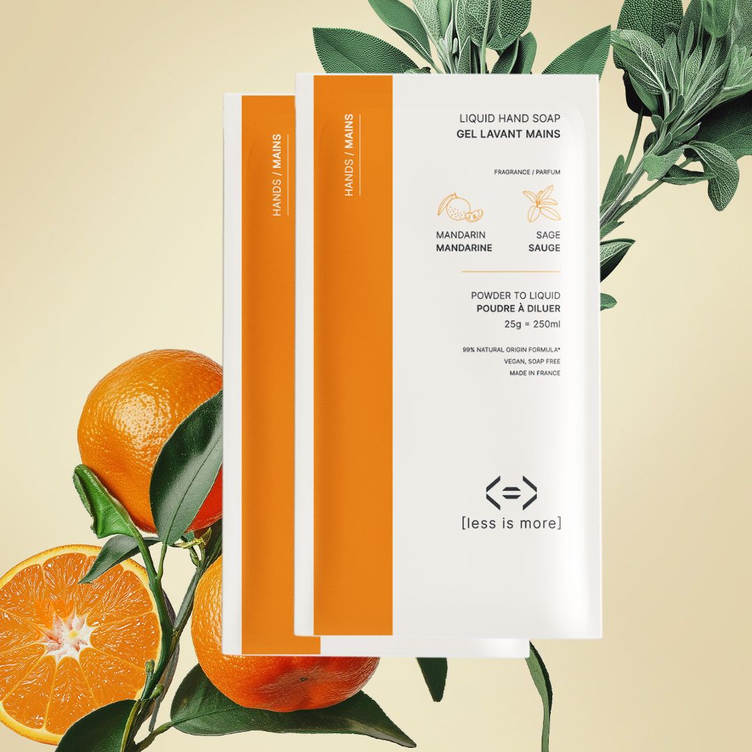 coffret prestige - gel lavant mains 500 ml [mandarine + sauge]