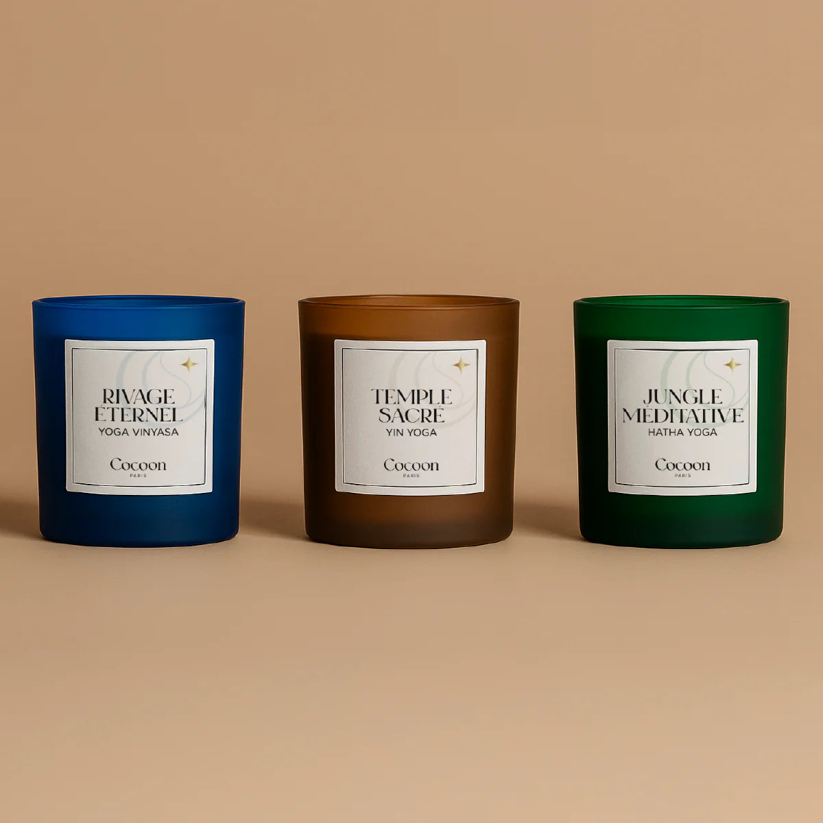 TRIO BOUGIES DE RELAXATION
