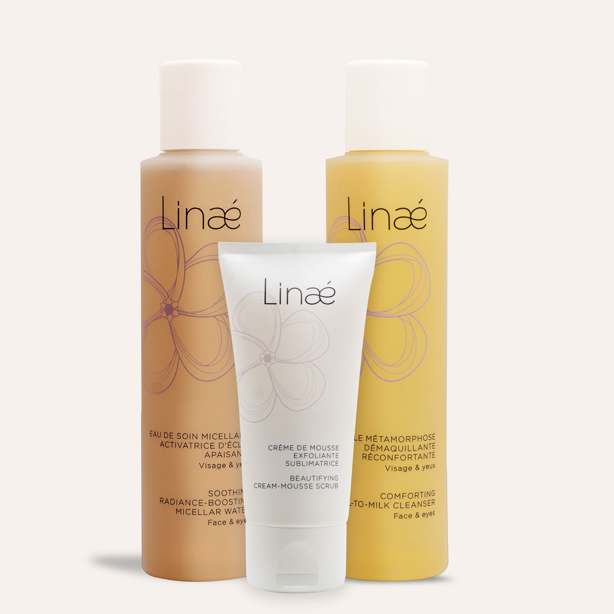 Trio soins préparateurs
