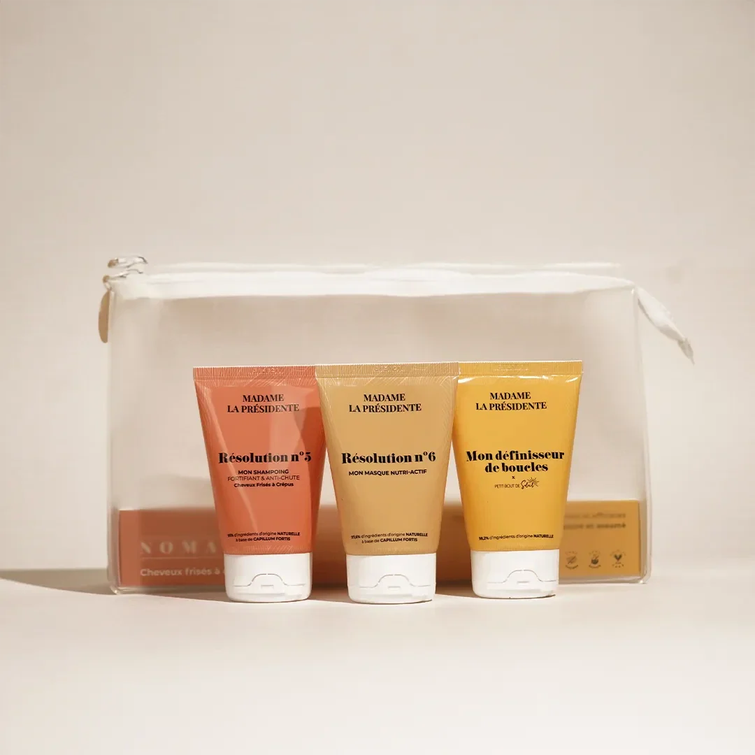 Trousse Voyage Nomade - Cheveux Crépus