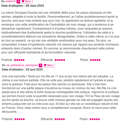 Kit Soin Réparateur "Pour découvrir" • Crème DOUTOPIA + boîtier Nature