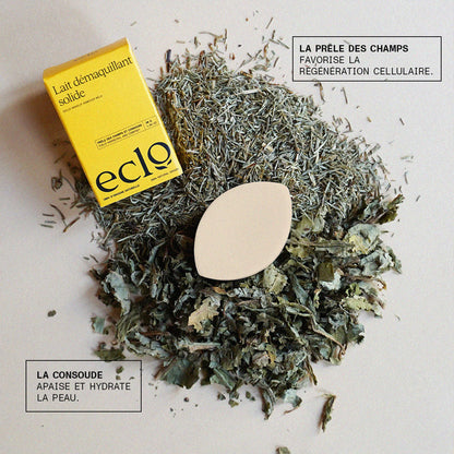 Lait démaquillant solide
