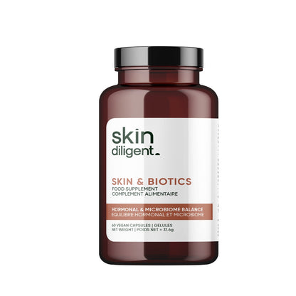 SKIN & BIOTICS pour l'équilibre hormonal et la santé intestinale