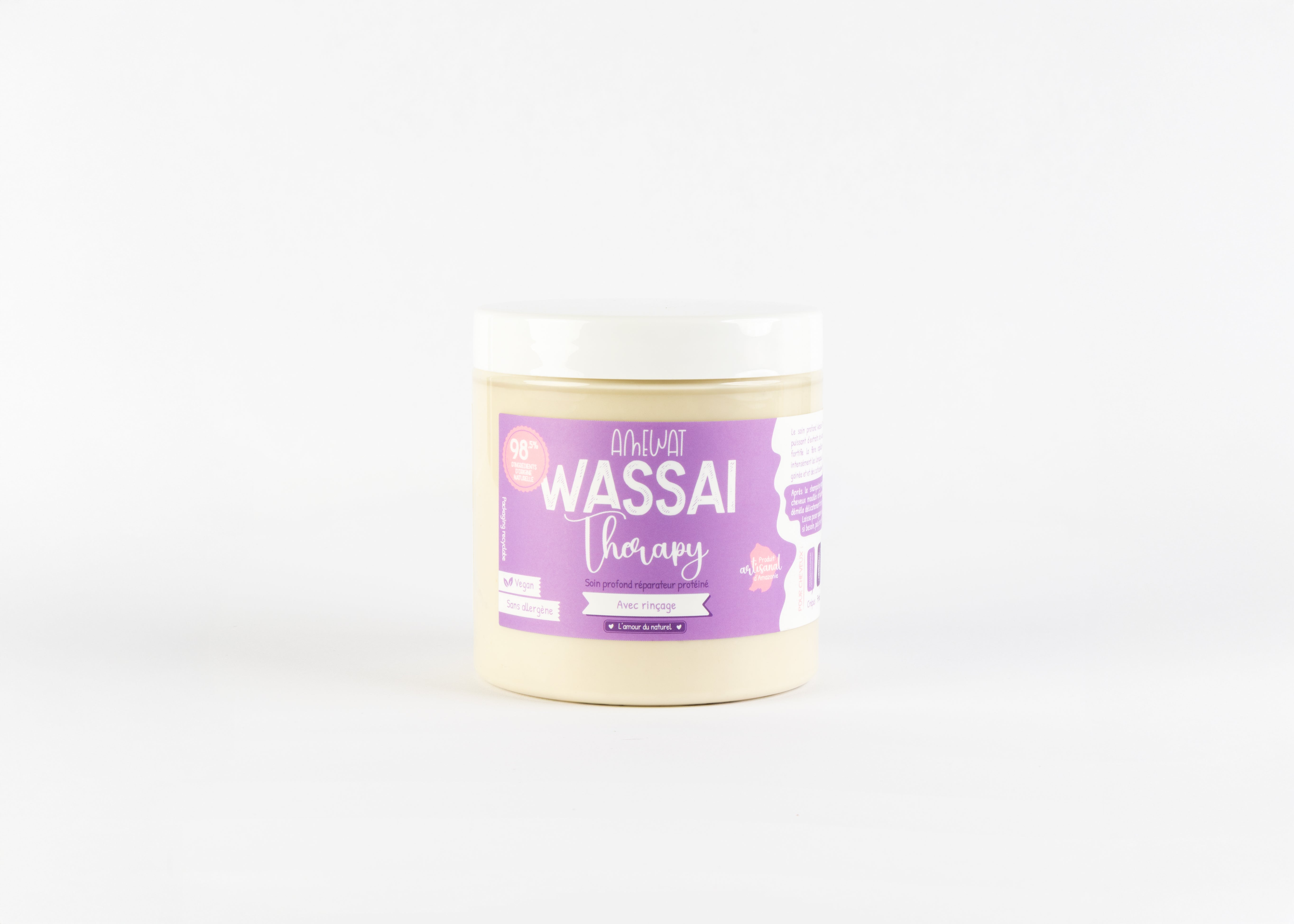 Wassai Therapy 🫐 Soin après shampoing - réparation intense et profonde