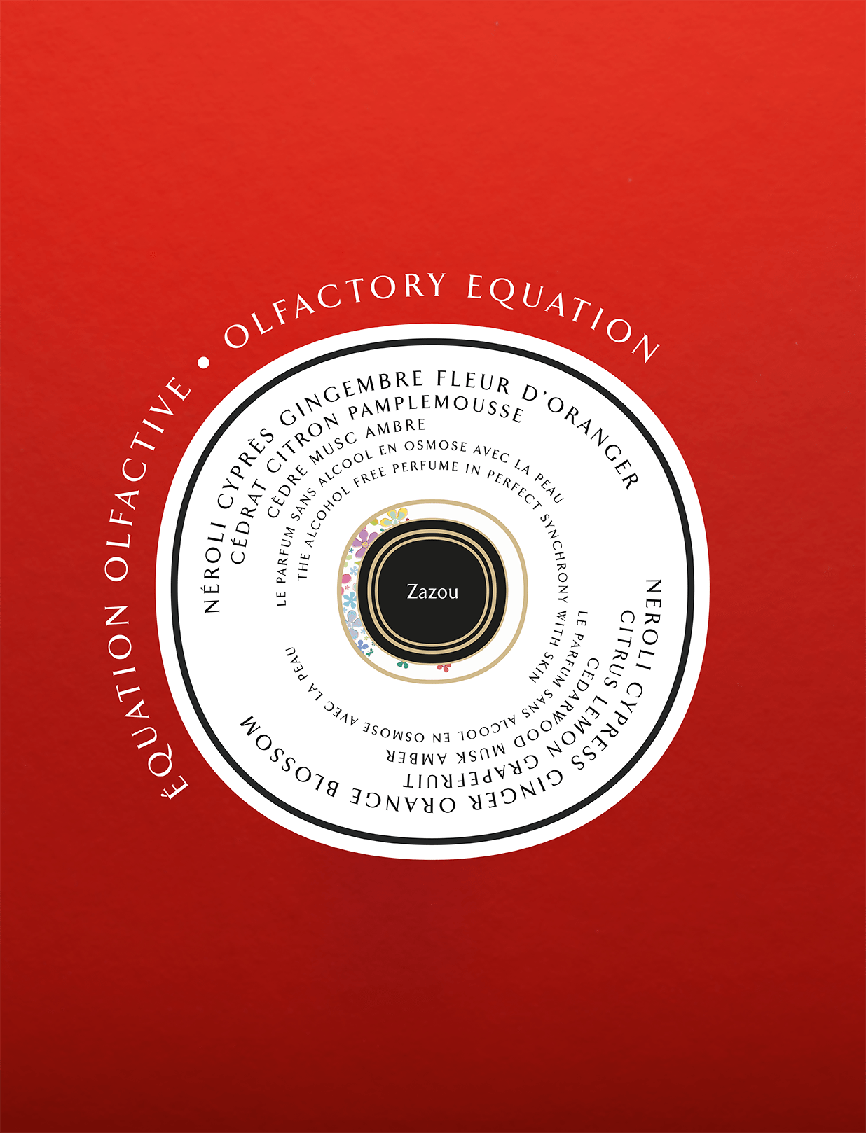 Zazou - Flacon d'eau de parfum