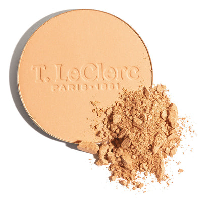 Poudre Compacte de Riz - Formule Soin - Matifiante longue tenue fini naturel