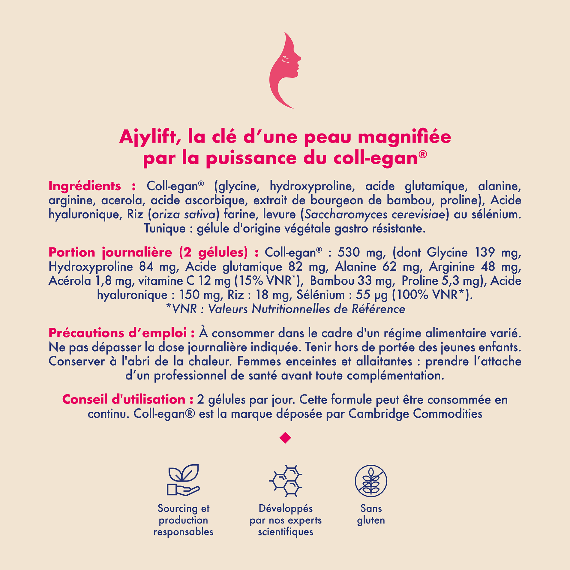 AJYLIFT - Coll-egan®️ - Le Collagène du Futur