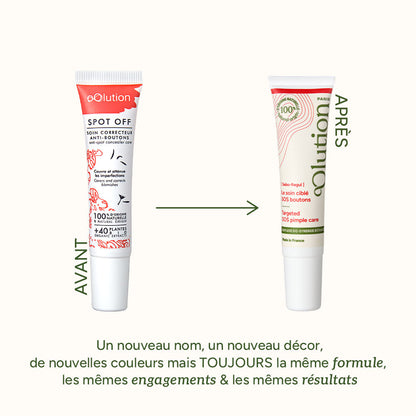 Le soin ciblé SOS boutons