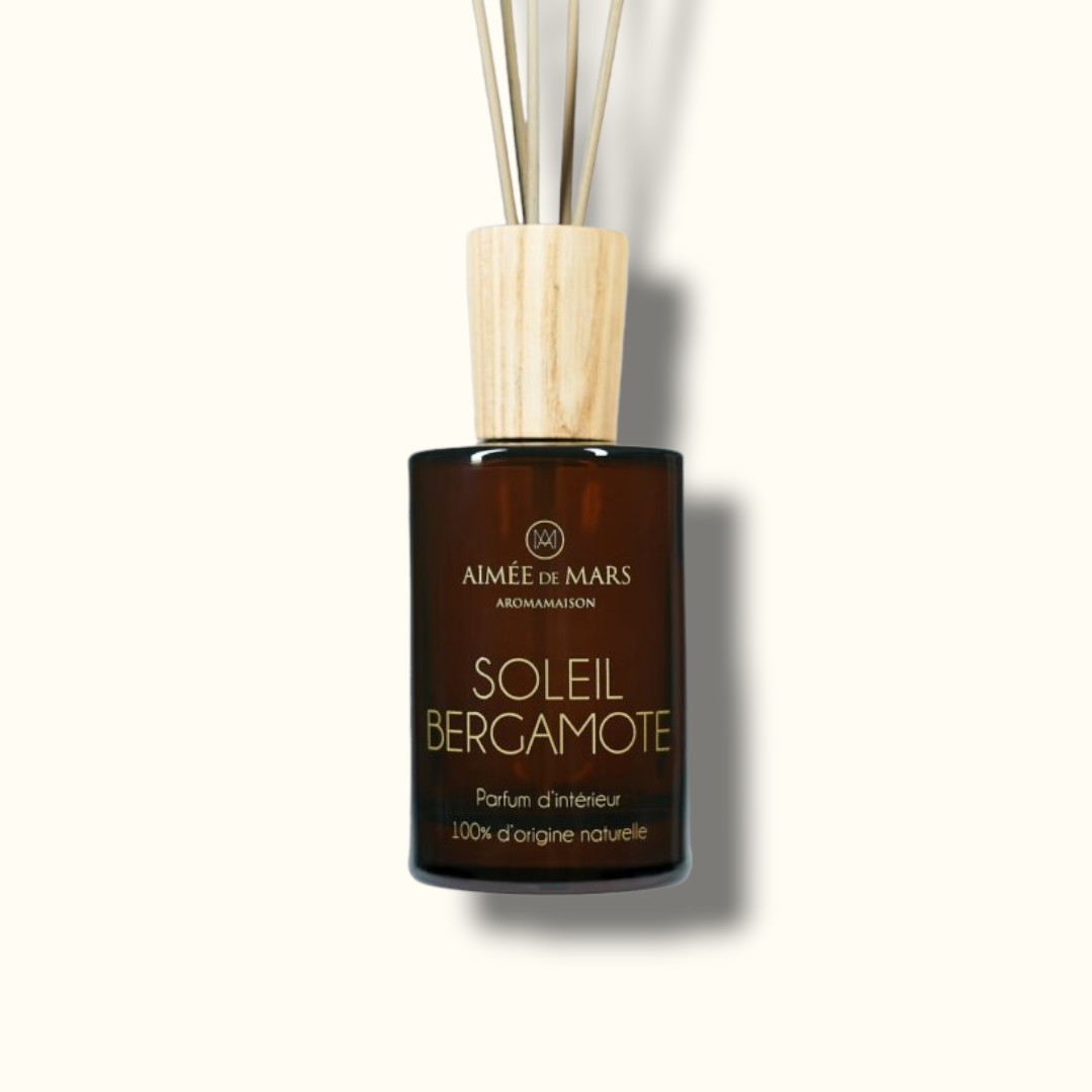 Soleil Bergamote Parfum d'ambiance Naturel en bâtons