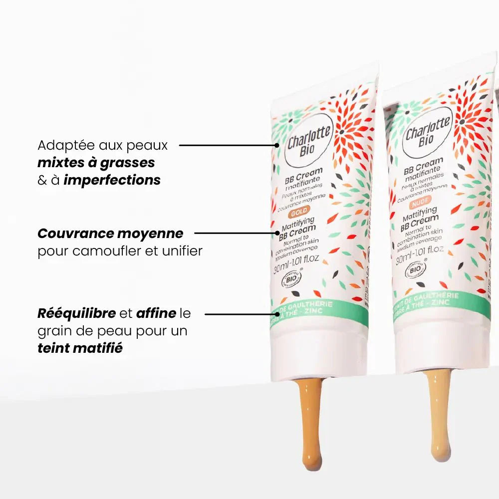 BB crème BIO Nude - peaux médiums