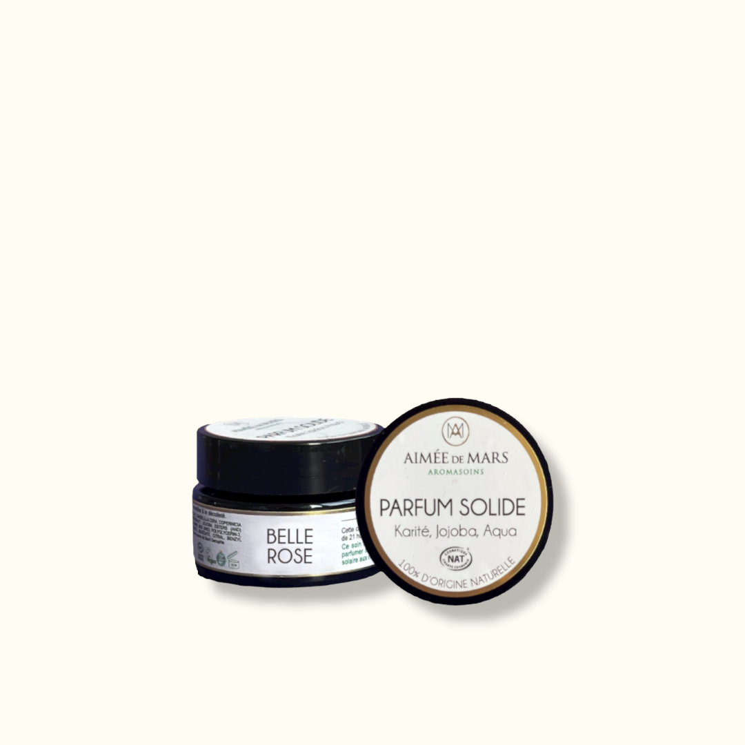 Belle Rose Parfum Naturel Solide 15g