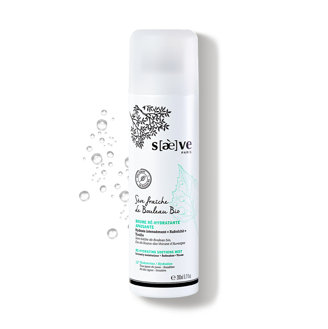 Brume Ré-Hydratante Apaisante – 200 ml - Saeve Paris