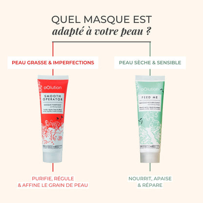 Le masque crème hydratation intense
