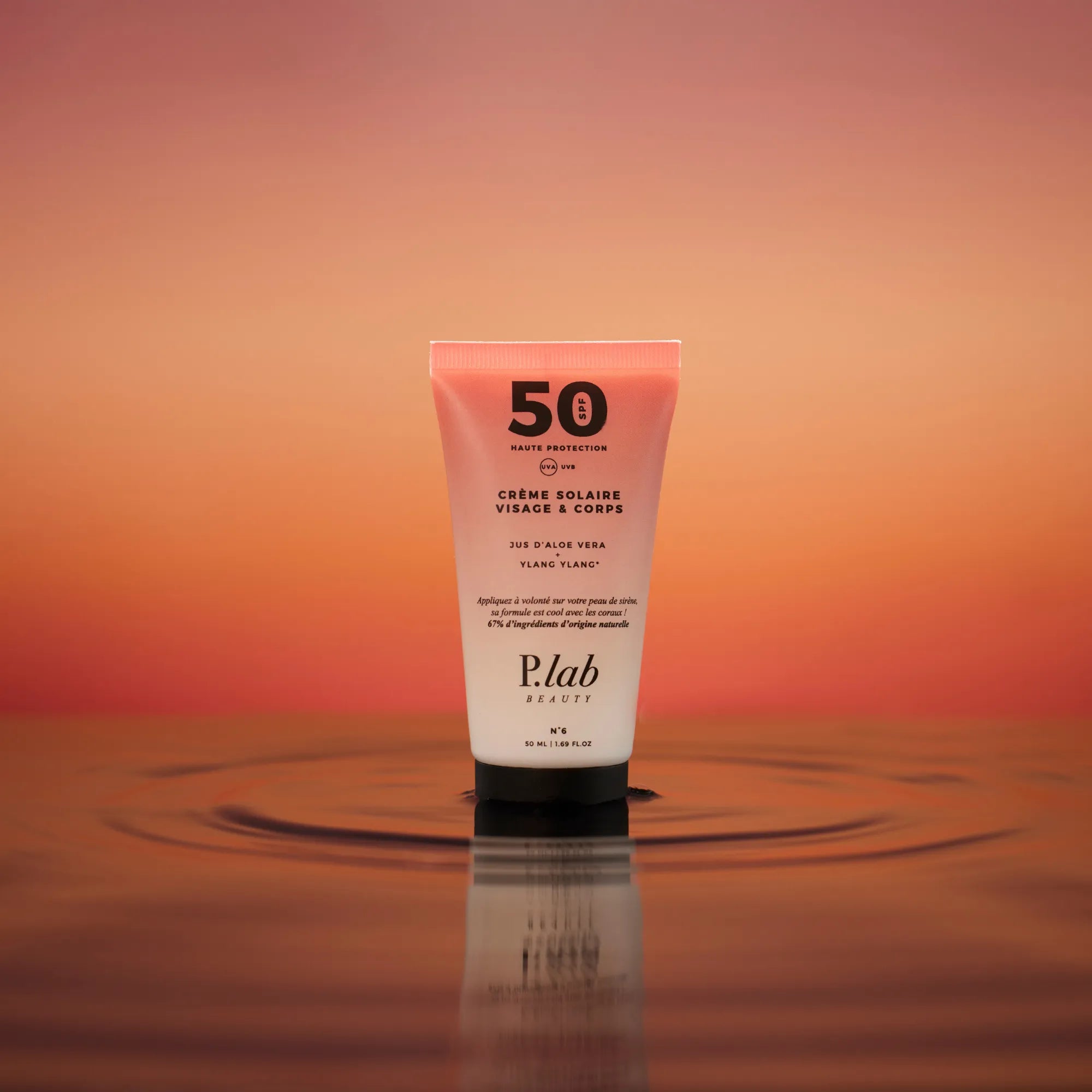 Crème Solaire Visage SPF50