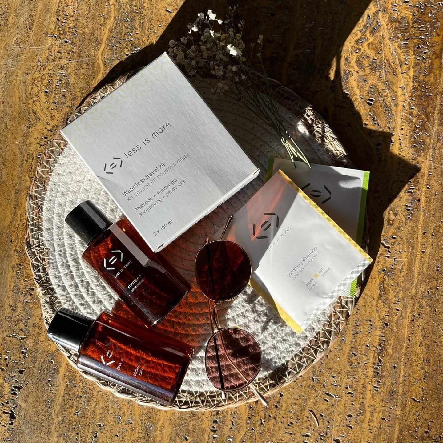 Kit voyage [gel douche + shampooing]