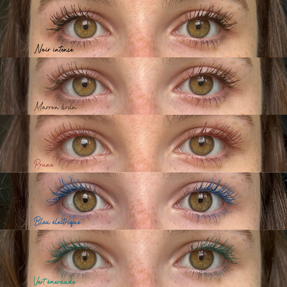 Mascara naturel booster de cils • Mascara Marron