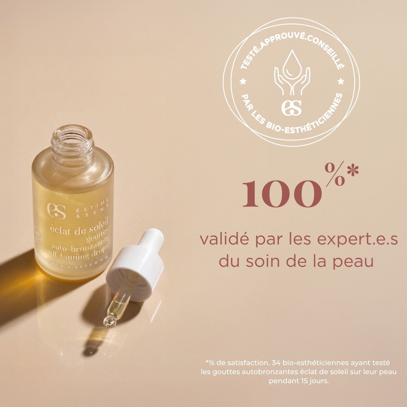 Eclat de soleil gouttes autobronzantes