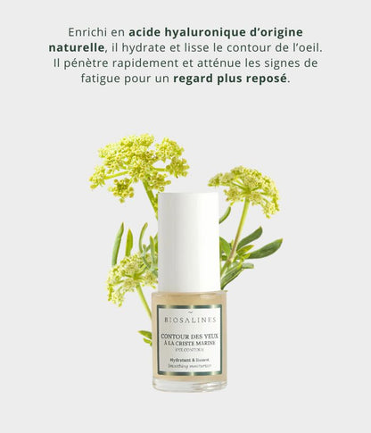 Contour des yeux à la criste marine