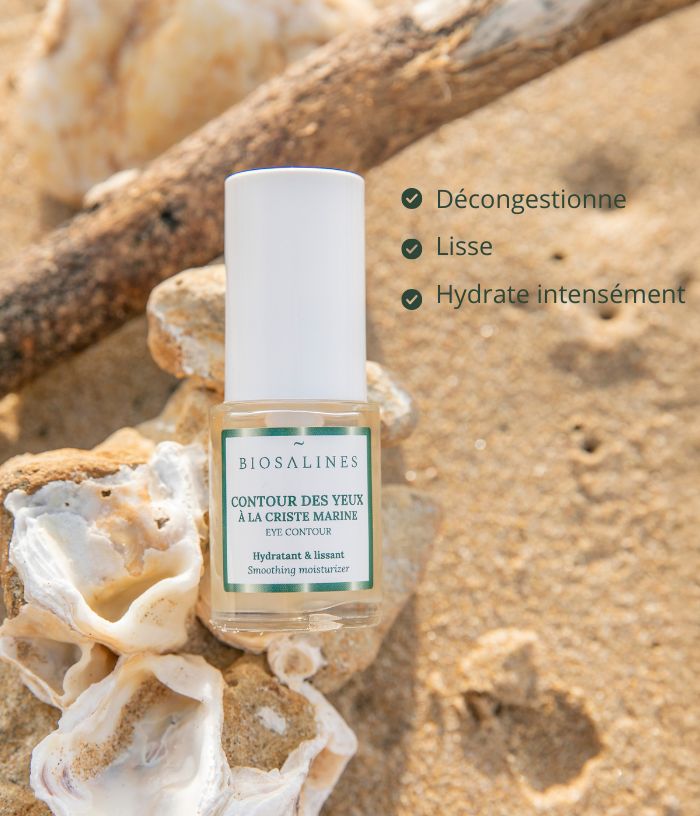 Contour des yeux à la criste marine