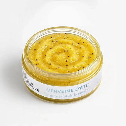 Granité Fruit de la Passion à la Verveine d’Été