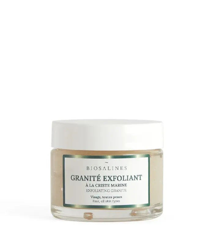 Granité exfoliant à la criste marine