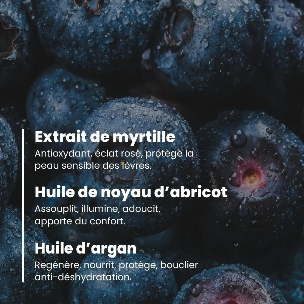 Huile à lèvres bio