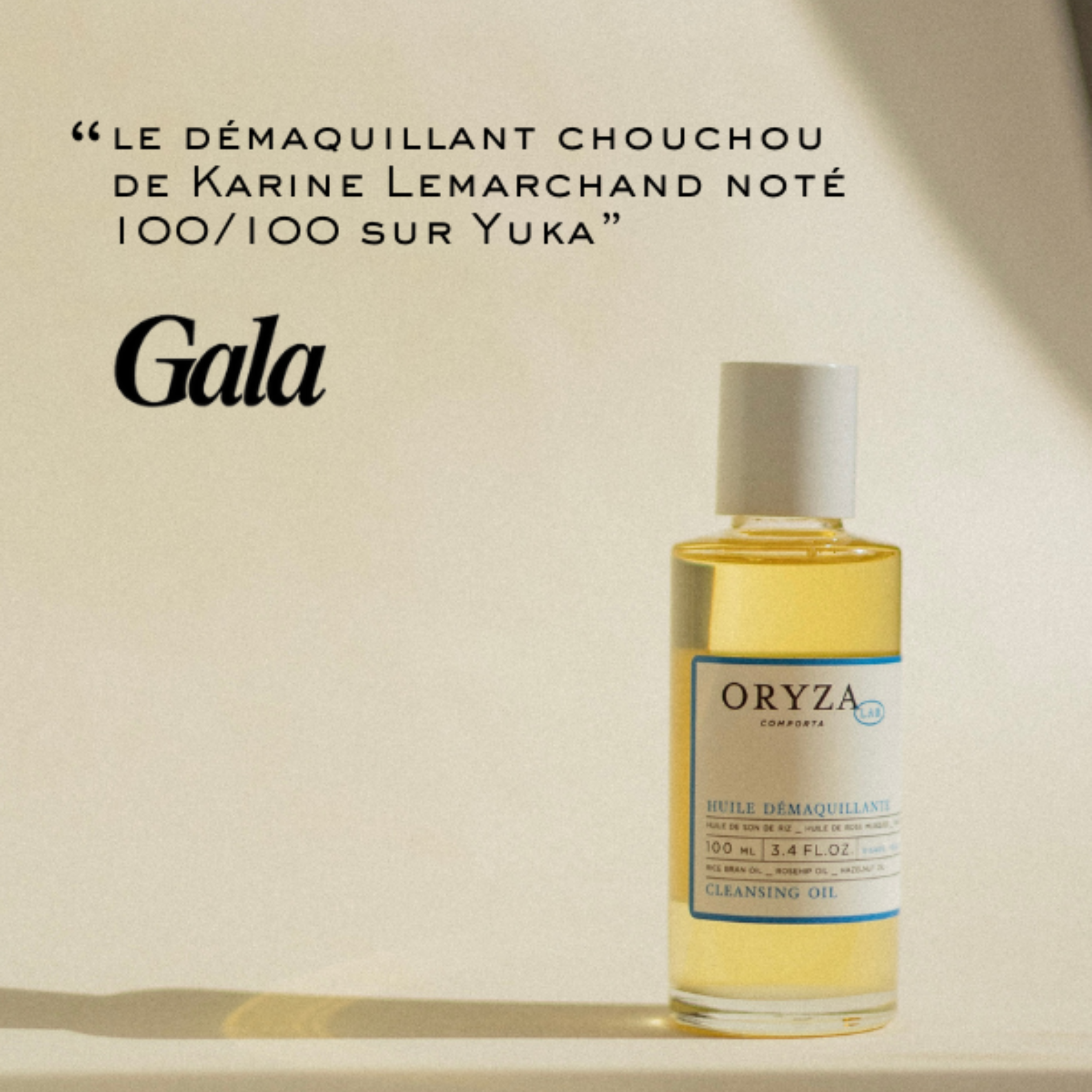 Huile Démaquillante Visage 100ml
