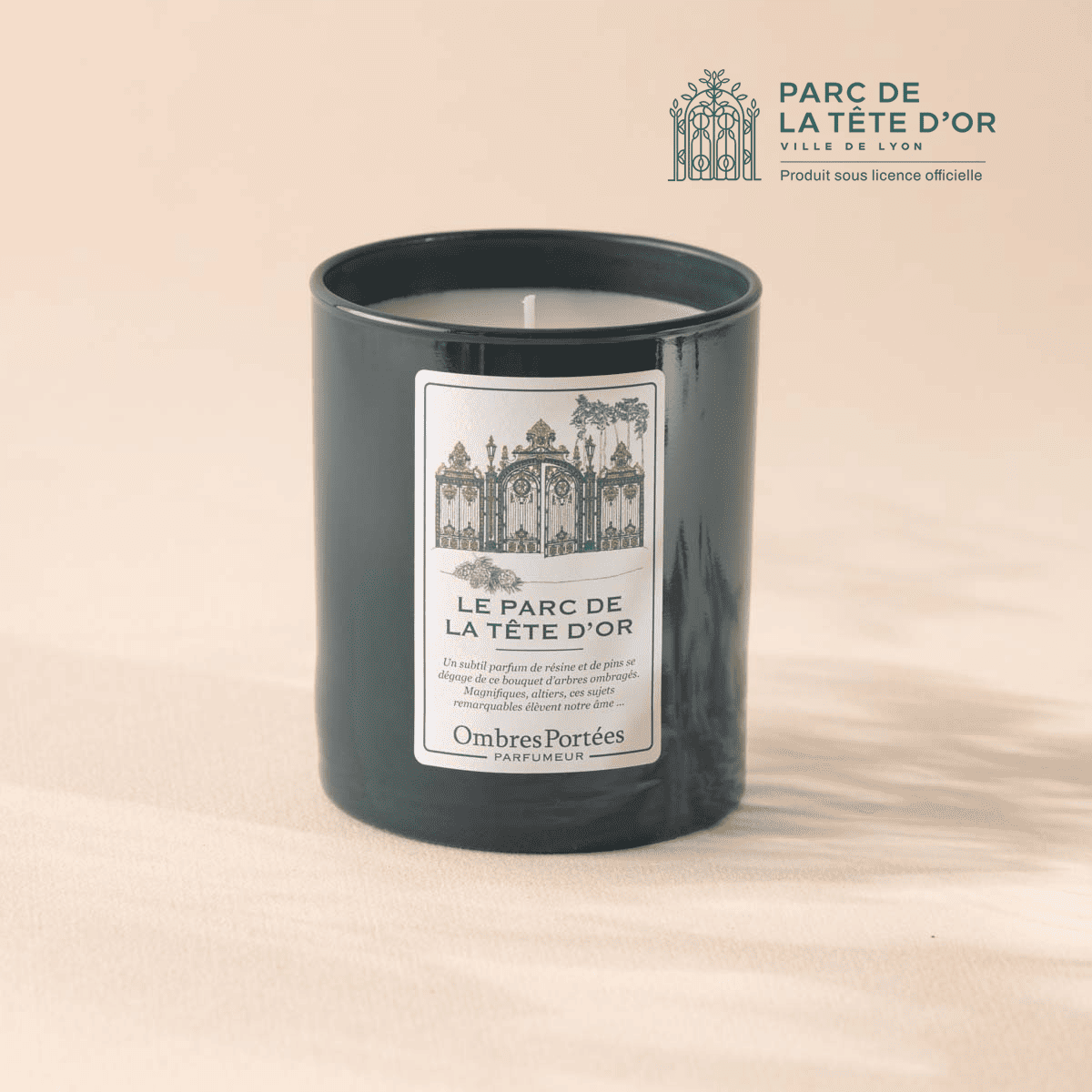 Bougie parfumée Le Parc de la Tête d'Or 210g