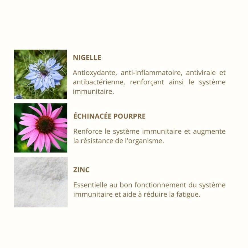 Immunité - Boostez vos défenses naturelles - Cure de 2 mois