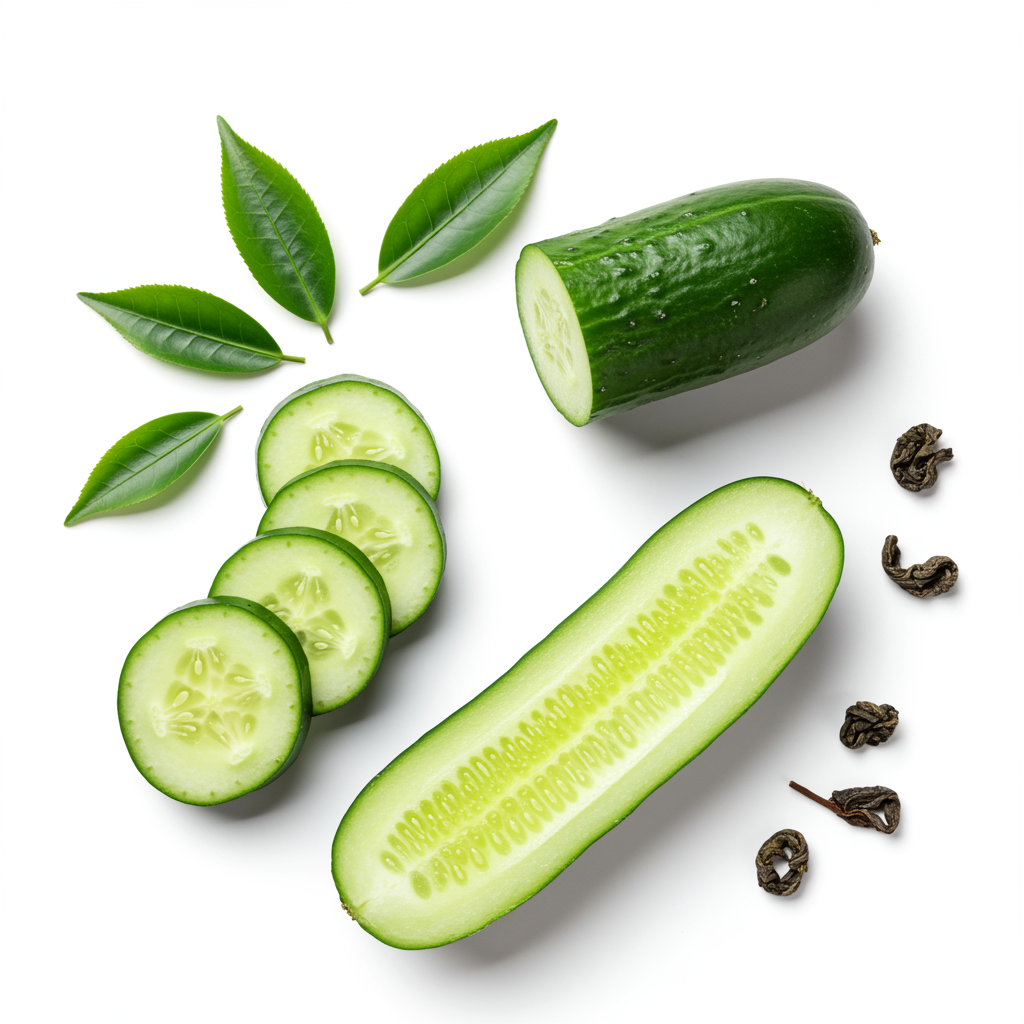 Gelée micellaire au Thé vert & concombre