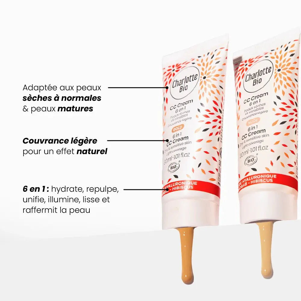 CC crème BIO Gold - Peaux médiums à foncées