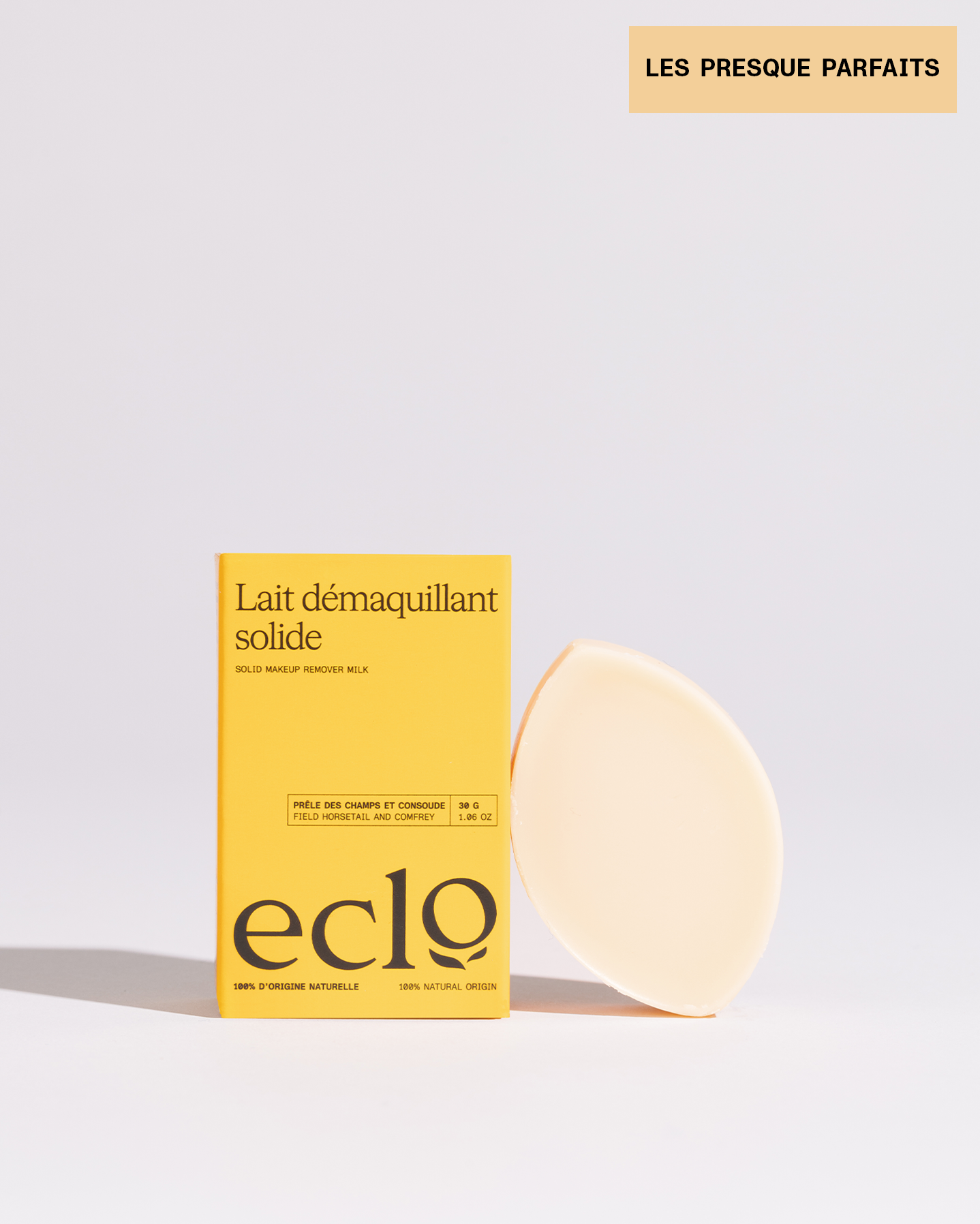 Lait démaquillant solide
