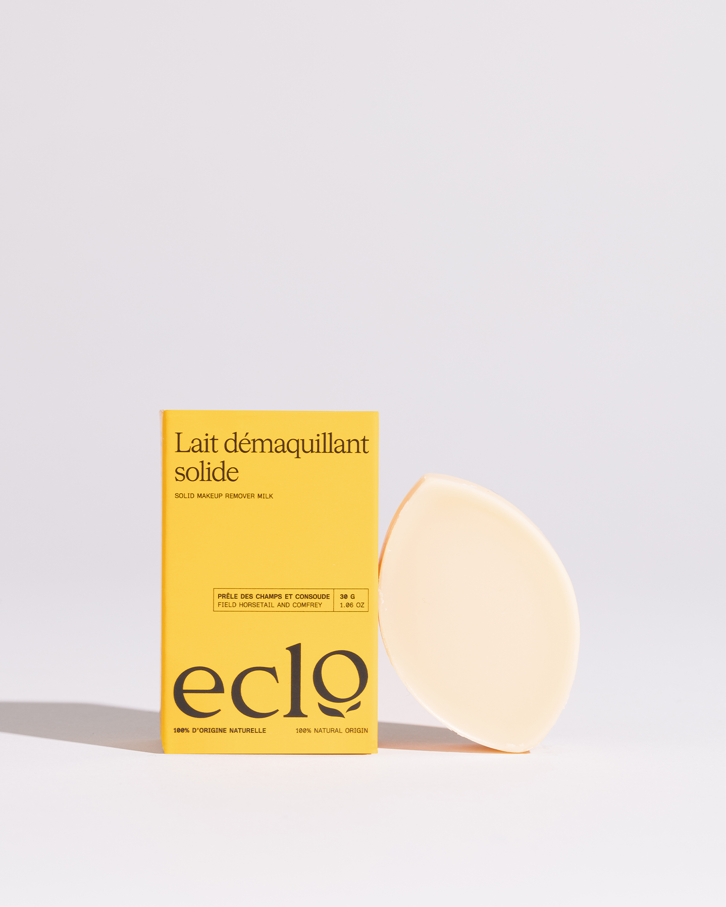 Lait démaquillant solide