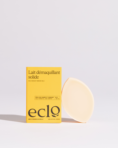 Lait démaquillant solide