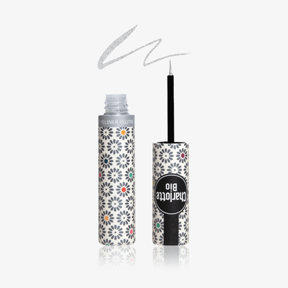 L’eyeliner pinceau pailleté BIO