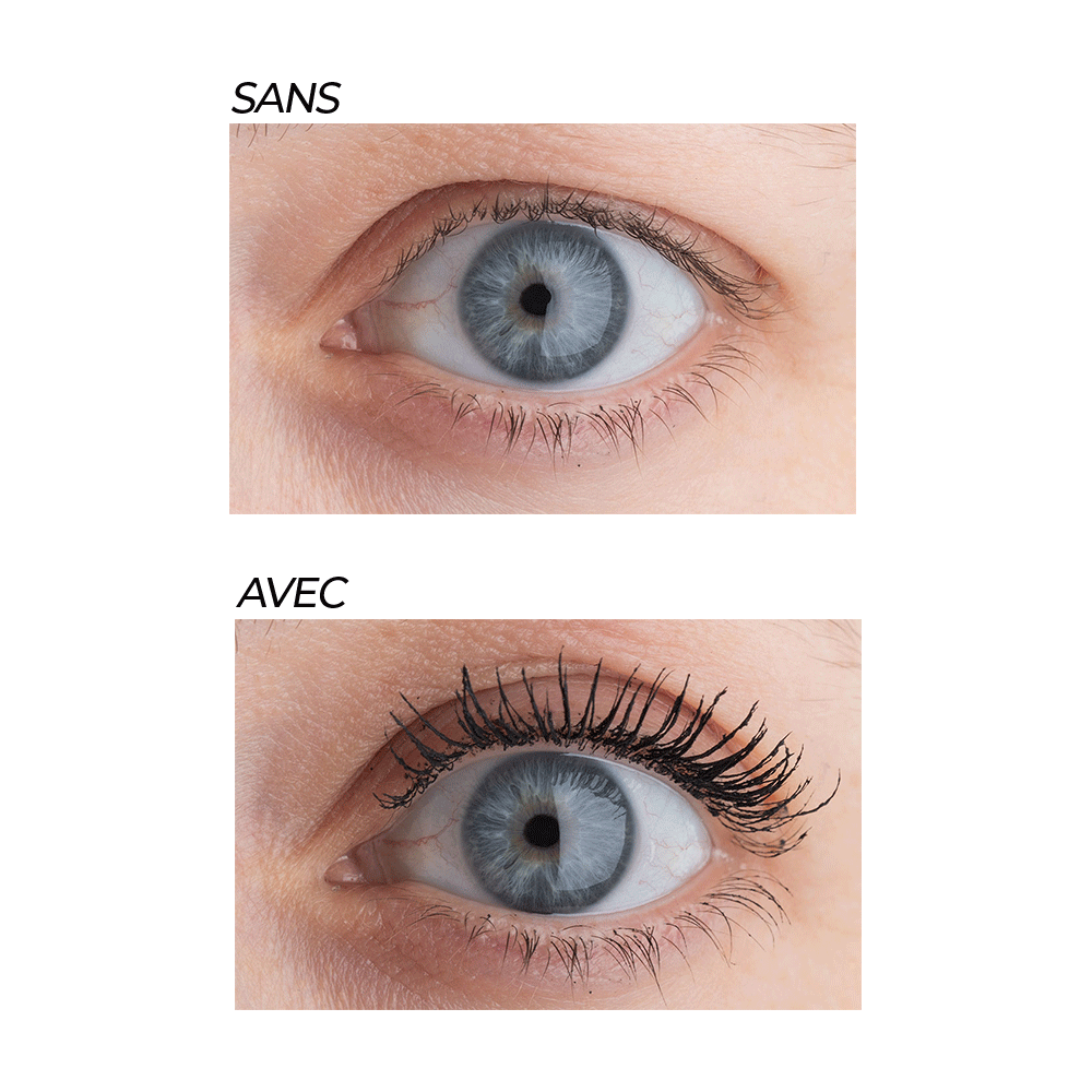 Mascara naturel booster de cils • Mascara Noir intense