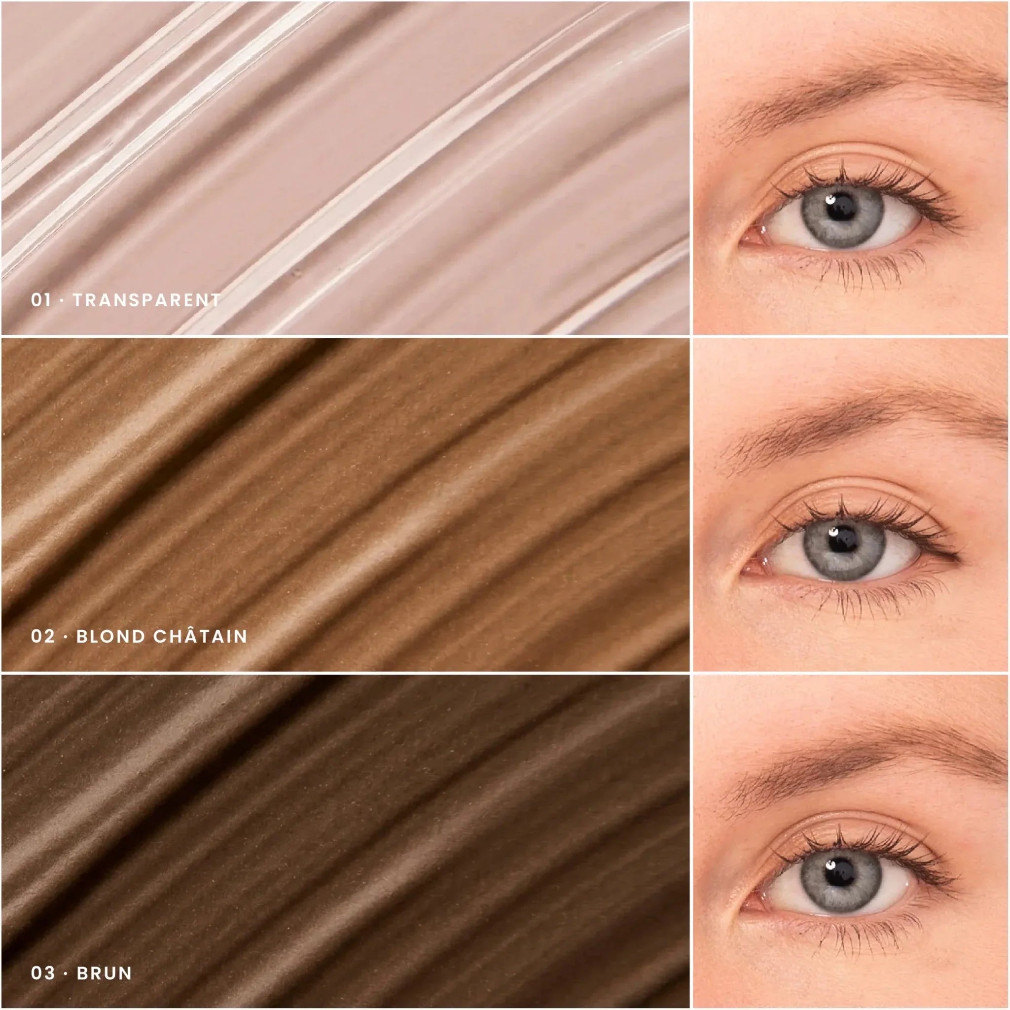 Gel - Mascara à sourcils teinté