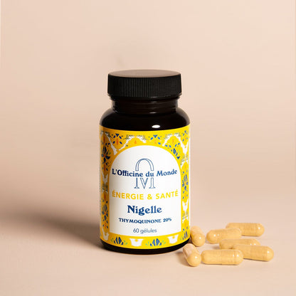 Énergie & Santé - Nigelle et Vitamine C, D - Cure de 2 mois