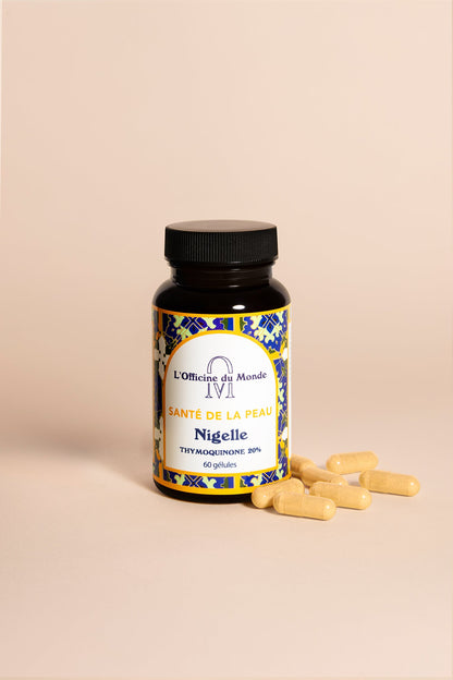 Santé de la peau - Nigelle titrée en Thymoquinone
