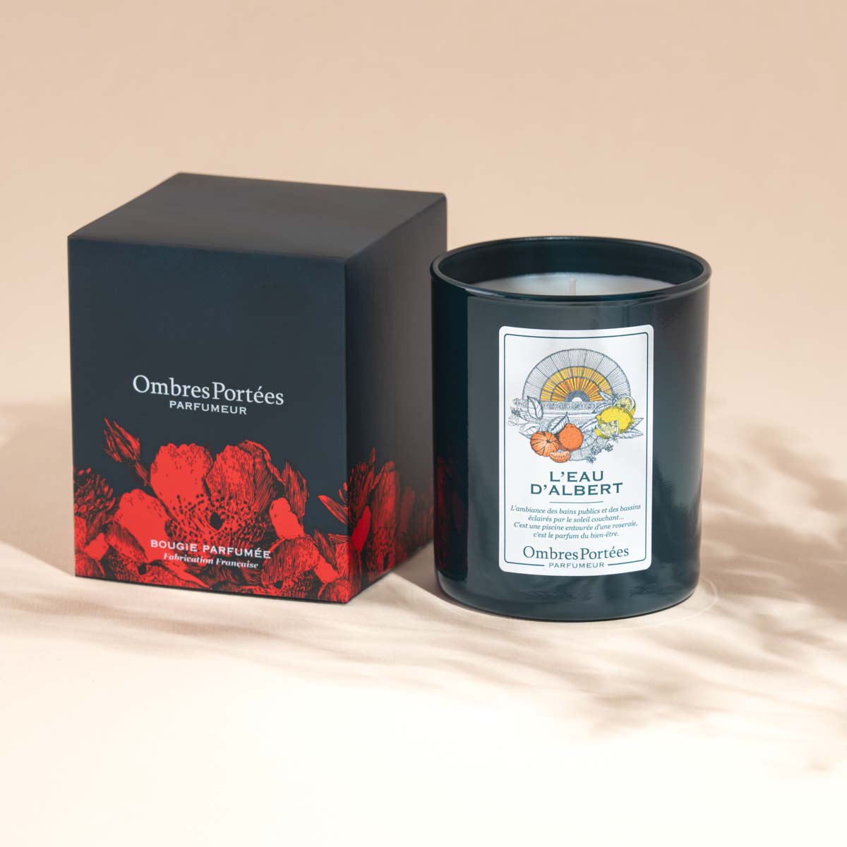 Bougie parfumée L'Eau d'Albert 210g