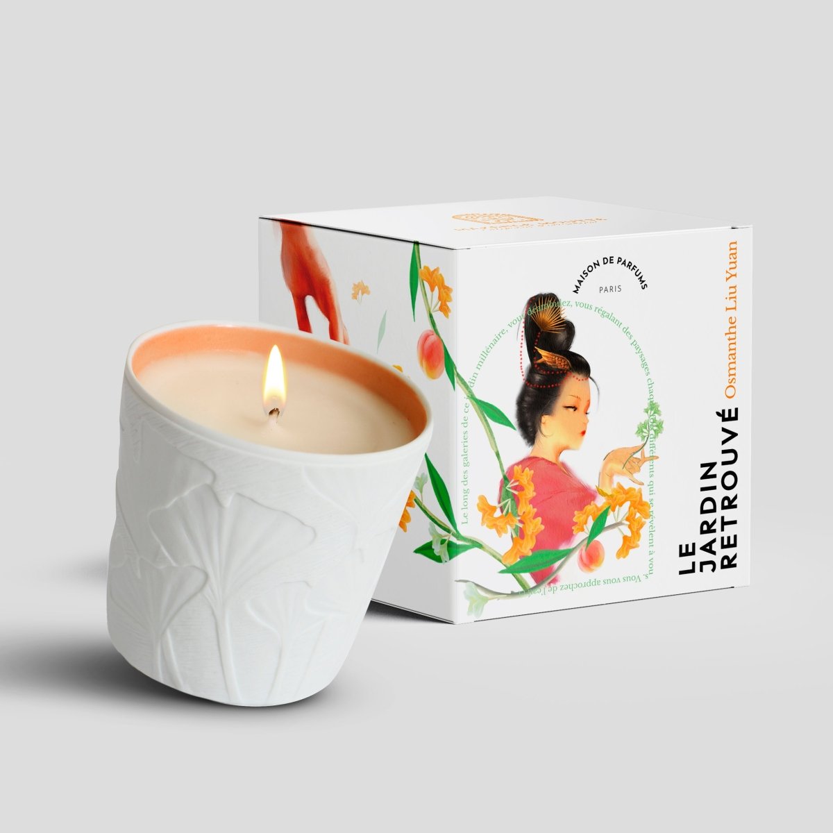 Osmanthe Liu Yuan - La Joyeuse · Bougie Parfumée