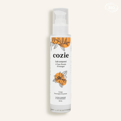 Lait corporel à l’eau florale d’oranger