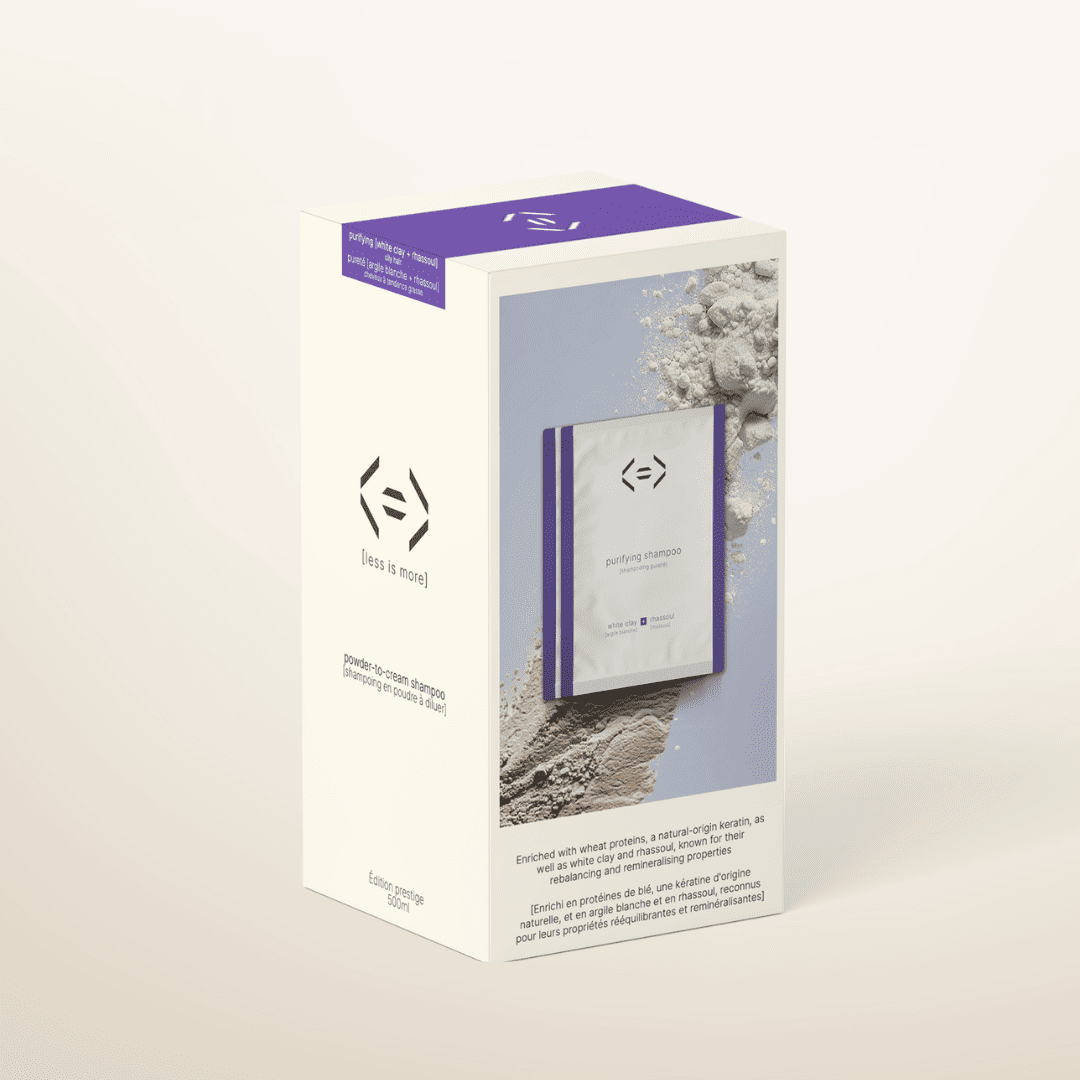 coffret prestige - shampoing pureté 500 ml [argile blanche + rhassoul]