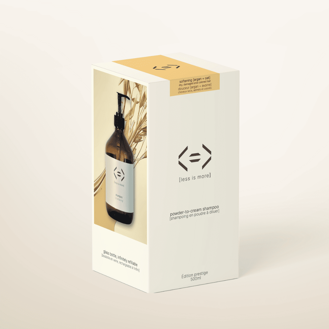 coffret prestige - shampooing douceur 500 ml [argan+ avoine]