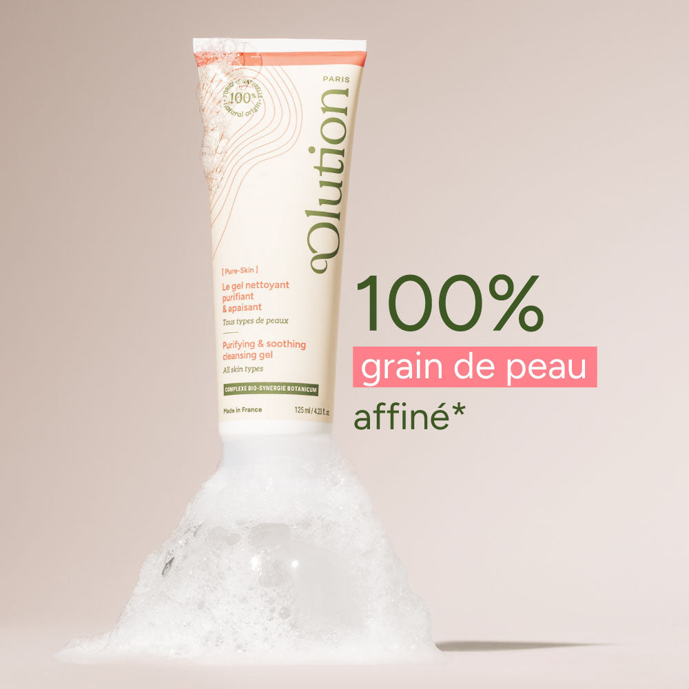 Le gel nettoyant purifiant & apaisant