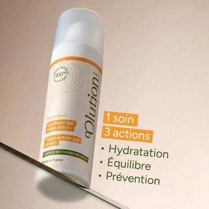 Le sérum gel triple action