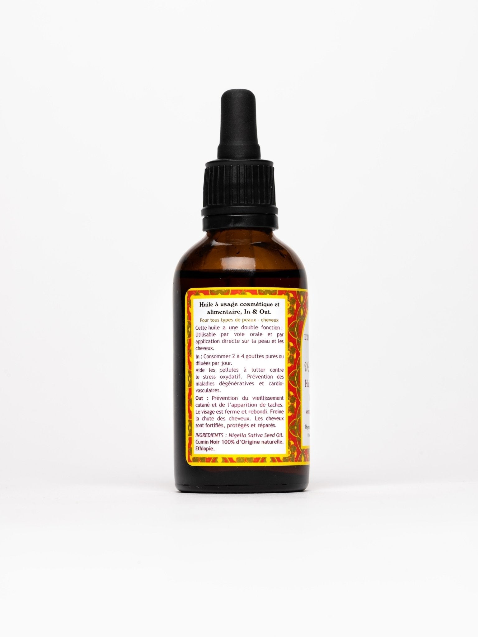 Rêve d’Ethiopie - Huile de Nigelle cosmétique et capillaire (የኢትዮጵያን ህልም) - Chute de cheveux