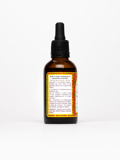 Rêve d’Ethiopie - Huile de Nigelle cosmétique et capillaire (የኢትዮጵያን ህልም) - Chute de cheveux