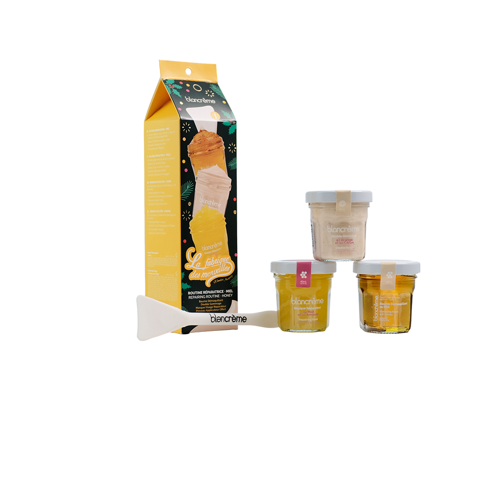 Trio visage - Routine Réparatrice - Miel